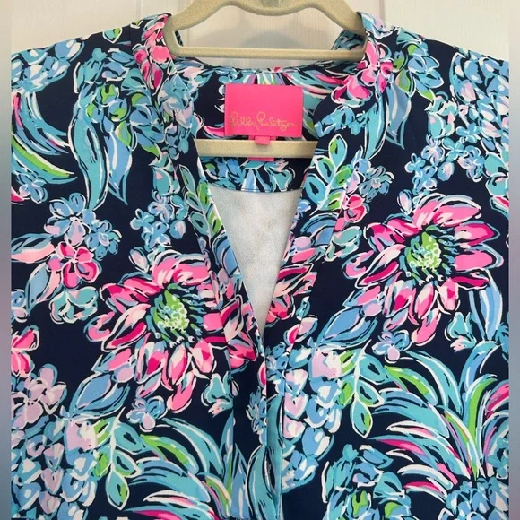 Lilly Pulitzer Winona Tunic dress excellent condition size M - Picture 9 of 9